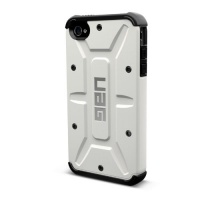 Urban Armor Gear IPH4S-COMP-WHT iPhone 4/4S Composite Case With Impact Resistant Bumpers - White Urban Armor Gear IPH4S-COMP-WHT iPhone 4/4S Composite Case With Impact Resistant Bumpers - White