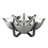 Snacking gets a refined boost with the Anvil Quad Condiment Bowl, boasting four 20 oz. sections to be filled according to your tastes.