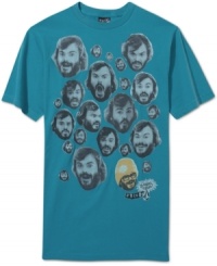 Fans of comedy unite. This Volcom tee celebrates the many faces of Jack Black. Fans of comedy unite. This Volcom tee celebrates the many faces of Jack Black.