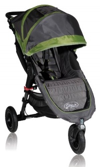 Baby Jogger City Mini GT Single Stroller, Shadow/Green Baby Jogger City Mini GT Single Stroller, Shadow/Green