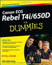 Canon EOS Rebel T4i/650D For Dummies Canon EOS Rebel T4i/650D For Dummies