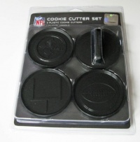 NFL Pittsburgh Steelers Officially Licensed Set of Cookie Cutters NFL Pittsburgh Steelers Officially Licensed Set of Cookie Cutters