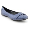 Born Women's Lilly Leather Flat in Blue