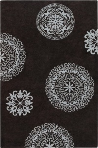 Rizzy Home FN1638 Fusion 8-Feet by 8-Feet Round Area Rug, Darkbrown Rizzy Home FN1638 Fusion 8-Feet by 8-Feet Round Area Rug, Darkbrown