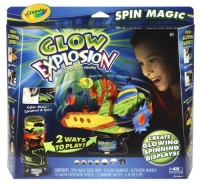 Crayola Glow Explosion Spin Magic Crayola Glow Explosion Spin Magic
