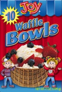 Joy Cone Waffle Bowl, 10-Count (Pack of 6) Joy Cone Waffle Bowl, 10-Count (Pack of 6)