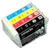 Genuine Epson 124 T124 Ink Catrideges Includes T124120 T124220 T124320 T124420 -1 Black/1 Cyan/1 Magenta/1 Yellow
