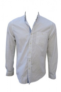 Club Room Mens Fitted Patch Pocket Button Front Cotton Shirt Club Room Mens Fitted Patch Pocket Button Front Cotton Shirt