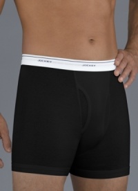 Topping the A list of comfort, this Jockey boxer brief 4-pack is the perfect union between your favorite boxers and reliable briefs. Topping the A list of comfort, this Jockey boxer brief 4-pack is the perfect union between your favorite boxers and reliable briefs.