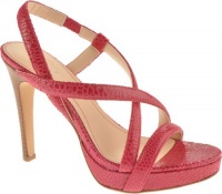 Calvin Klein Women's Prarie Heels,Bright Pink Honeycomb Print,9.5 M US Calvin Klein Women's Prarie Heels,Bright Pink Honeycomb Print,9.5 M US