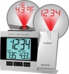 Lacrosse Projection Alarm Clock with Indoor/outdoor Temp