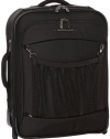 Briggs & Riley Luggage 20 Inch Carry On Expandable Wide Body Upright Bag, Black, 20