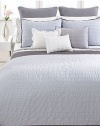 Vera Wang Dusk Periwinkle EURO Pillow Sham