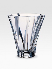 Named for and inspired by the shape created as a camera lens opens to let in light, this elegant work of art in crystal is curved and pleated for a subtle swirl effect.HandmadeLead crystal9.75HHand washMade in France Named for and inspired by the shape created as a camera lens opens to let in light, this elegant work of art in crystal is curved and pleated for a subtle swirl effect.HandmadeLead crystal9.75HHand washMade in France