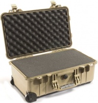 Pelican 1510 Case with Foam for Camera (Desert Tan)