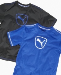 Keep him at his finest with one of these lightweight performance t-shirts from Puma. Keep him at his finest with one of these lightweight performance t-shirts from Puma.