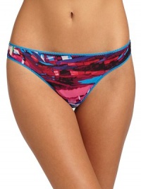 THE LOOKSemi-sheer mesh Abstract designLace trimCotton gussetElastic waist and leg openingsTHE MATERIALNylonPartially linedCARE & ORIGINHand washImported THE LOOKSemi-sheer mesh Abstract designLace trimCotton gussetElastic waist and leg openingsTHE MATERIALNylonPartially linedCARE & ORIGINHand washImported