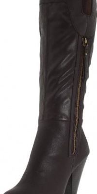 Unlisted Women's Tuck Stop Boot,Dark Brown Polyurethane,9.5 M US Unlisted Women's Tuck Stop Boot,Dark Brown Polyurethane,9.5 M US