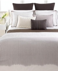 Vera Wang Bedding Ribbon Stripe Eyelit QUEEN Flat Sheet Vera Wang Bedding Ribbon Stripe Eyelit QUEEN Flat Sheet