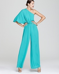 An homage to '70s style, this BCBGMAXAZRIA comes in a tantalizing turquoise that will have you dancing all the way to the disco. An homage to '70s style, this BCBGMAXAZRIA comes in a tantalizing turquoise that will have you dancing all the way to the disco.