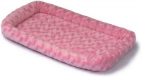 Midwest Quiet Time Fashion Pet Bed, Pink, 22 x 13 Midwest Quiet Time Fashion Pet Bed, Pink, 22 x 13