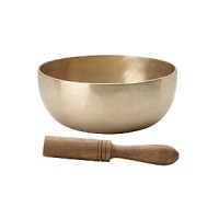 Authentic ceremonial bowls, made of brass and precious metal, to produce authentic vibrations and tone. Wood striker included. Authentic ceremonial bowls, made of brass and precious metal, to produce authentic vibrations and tone. Wood striker included.