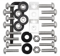 Cruiser Accessories 81500 Stainless Steel Ultimate Kit Star Pin Locking Fastener Cruiser Accessories 81500 Stainless Steel Ultimate Kit Star Pin Locking Fastener