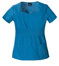 Baby Phat 26842 Animalier Burn Out Scrub Top Baby Phat 26842 Animalier Burn Out Scrub Top