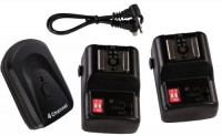 Cheaplights NPT-04 4 Channel Wireless Hot Shoe Flash Trigger and 2 Receivers Set for Canon Nikon Pentax,OTT-04GY Cheaplights NPT-04 4 Channel Wireless Hot Shoe Flash Trigger and 2 Receivers Set for Canon Nikon Pentax,OTT-04GY