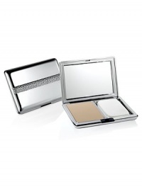 Combines cream, powder and high technology for a perfect silky matte compact foundation. Versatile as a primary foundation or as a touch up for any foundation, this light reflective, treatment based foundation goes from light to maximum coverage while providing moisturization and nourishment. Packaged in an elegant silver compact with a mirror and La Prairie's signature caviar beading. 0.50 oz. Combines cream, powder and high technology for a perfect silky matte compact foundation. Versatile as a primary foundation or as a touch up for any foundation, this light reflective, treatment based foundation goes from light to maximum coverage while providing moisturization and nourishment. Packaged in an elegant silver compact with a mirror and La Prairie's signature caviar beading. 0.50 oz.