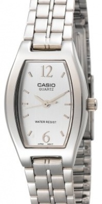 Casio Women's LTP1254D-7AC Edifice Silver-Tone Analog Dress Watch Casio Women's LTP1254D-7AC Edifice Silver-Tone Analog Dress Watch