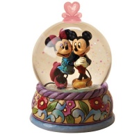 Disney Traditions designed by Jim Shore for Enesco Disney's Mickey & Minnie Mouse Waterball 4.25-inch Disney Traditions designed by Jim Shore for Enesco Disney's Mickey & Minnie Mouse Waterball 4.25-inch
