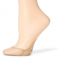 HUE Women's 3-Pack Toe Cover,Pale Beige,One Size HUE Women's 3-Pack Toe Cover,Pale Beige,One Size