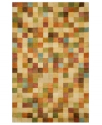 Pixelated perfection. With gentle nature-inspired tones like sienna, sandalwood and grassy greens, the Petra rug offers a different vista from every angle. Hand-tufted and hand-finished for a rich, lustrous sheen, this plush wool rug adds a compelling sense of warmth to any room. Pixelated perfection. With gentle nature-inspired tones like sienna, sandalwood and grassy greens, the Petra rug offers a different vista from every angle. Hand-tufted and hand-finished for a rich, lustrous sheen, this plush wool rug adds a compelling sense of warmth to any room.