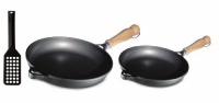 Berndes Tradition Fry pan Set, Includes 9-1/2-Inch Skillet, 11-Inch Skillet and Spatula Berndes Tradition Fry pan Set, Includes 9-1/2-Inch Skillet, 11-Inch Skillet and Spatula