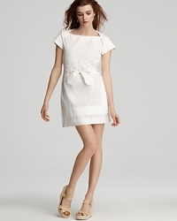 See by Chloé Dress - Cherry Bow Belted Shift See by Chloé Dress - Cherry Bow Belted Shift