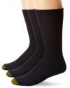 Gold Toe Men's Cushion Foot Fluffie Sock, 3-Pack