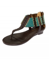 Inspire your look with a little Caribbean flair. The Perwinkle demi wedges by Rampage are all about bright colors and bold, beaded patterns - all you could ask for in a stylish summer sandal. Inspire your look with a little Caribbean flair. The Perwinkle demi wedges by Rampage are all about bright colors and bold, beaded patterns - all you could ask for in a stylish summer sandal.