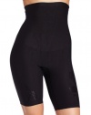 Bali Women's Comfortshape Seamless Hi Waist Thigh Slimmer, Black, X-Large