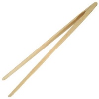 Bamboo Wood Toast Tongs - 12 Inch Bamboo Wood Toast Tongs - 12 Inch