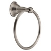 Moen DN6886BN Inspirations Towel Ring, Brushed Nickel