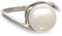 Sterling Silver White Freshwater Cultured Pearl Ring (5.5-6mm)