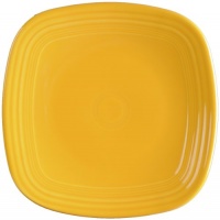 Fiesta 10-3/4-Inch Square Dinner Plate, Marigold Fiesta 10-3/4-Inch Square Dinner Plate, Marigold