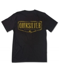Made from 100% cotton, bar none -by Quiksilver for breathability and comfort. Made from 100% cotton, bar none -by Quiksilver for breathability and comfort.