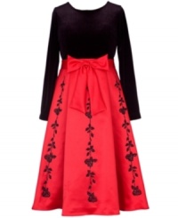 Perfect for all your holiday celebrations, this gorgeous Rare Editions dress will have her looking like a winter princess. Perfect for all your holiday celebrations, this gorgeous Rare Editions dress will have her looking like a winter princess.