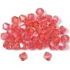 40 Rose Bicone Swarovski Crystal Beads Beading 5301 4mm