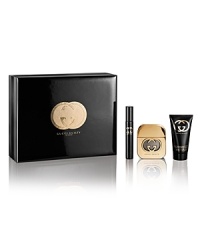 This three-piece gift set includes a 50 mL Eau de Toilette, 50 mL Body Crème and 7.4 mL Travel Spray. This three-piece gift set includes a 50 mL Eau de Toilette, 50 mL Body Crème and 7.4 mL Travel Spray.
