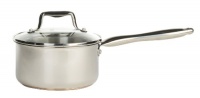 T-fal C8392364 Performance Oven Safe Stainless Steel Copper Bottom Mult-layer Base 2-Quart Sauce Pan with Glass Lid Dishwasher Safe Cookware, Silver T-fal C8392364 Performance Oven Safe Stainless Steel Copper Bottom Mult-layer Base 2-Quart Sauce Pan with Glass Lid Dishwasher Safe Cookware, Silver