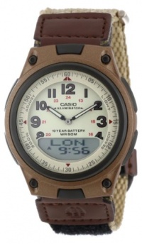 Casio Men's AW80V-5BV World Time DataBank 10-Year-Battery Watch Casio Men's AW80V-5BV World Time DataBank 10-Year-Battery Watch