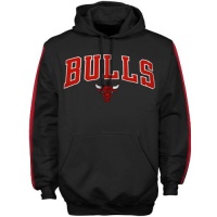 NBA Majestic Chicago Bulls Black Classic Pullover Hoodie Sweatshirt NBA Majestic Chicago Bulls Black Classic Pullover Hoodie Sweatshirt